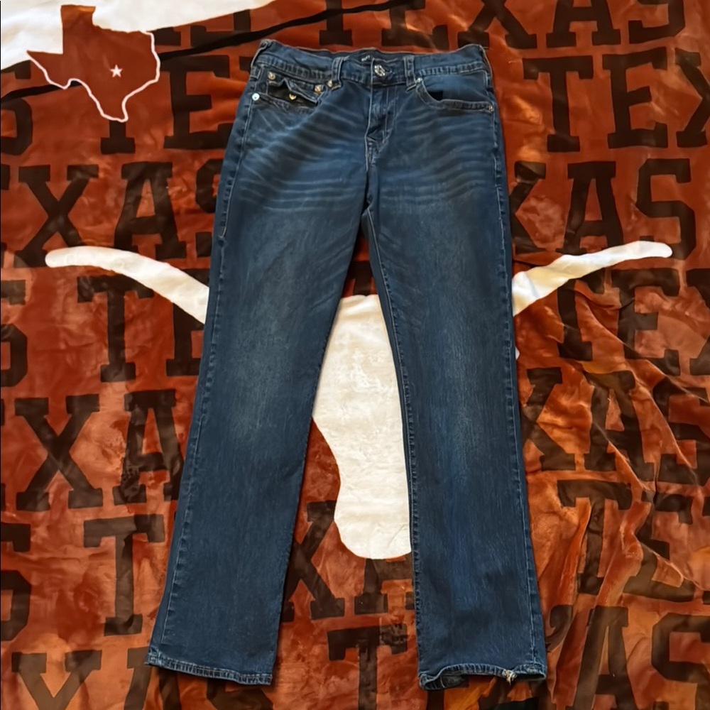 True Religion Dark Blue Denim Jeans